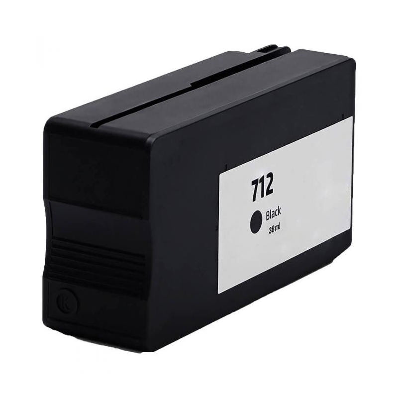 Compatible HP 712 Black High Capacity Ink Cartridge (3ED71A)